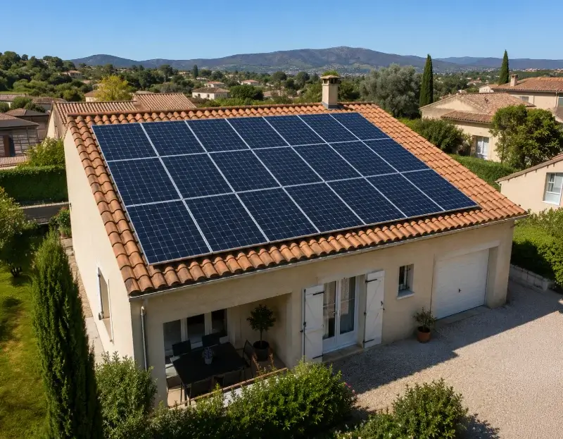 Prime à l'autoconsommation panneaux solaires Brécé — aide financière de l'État